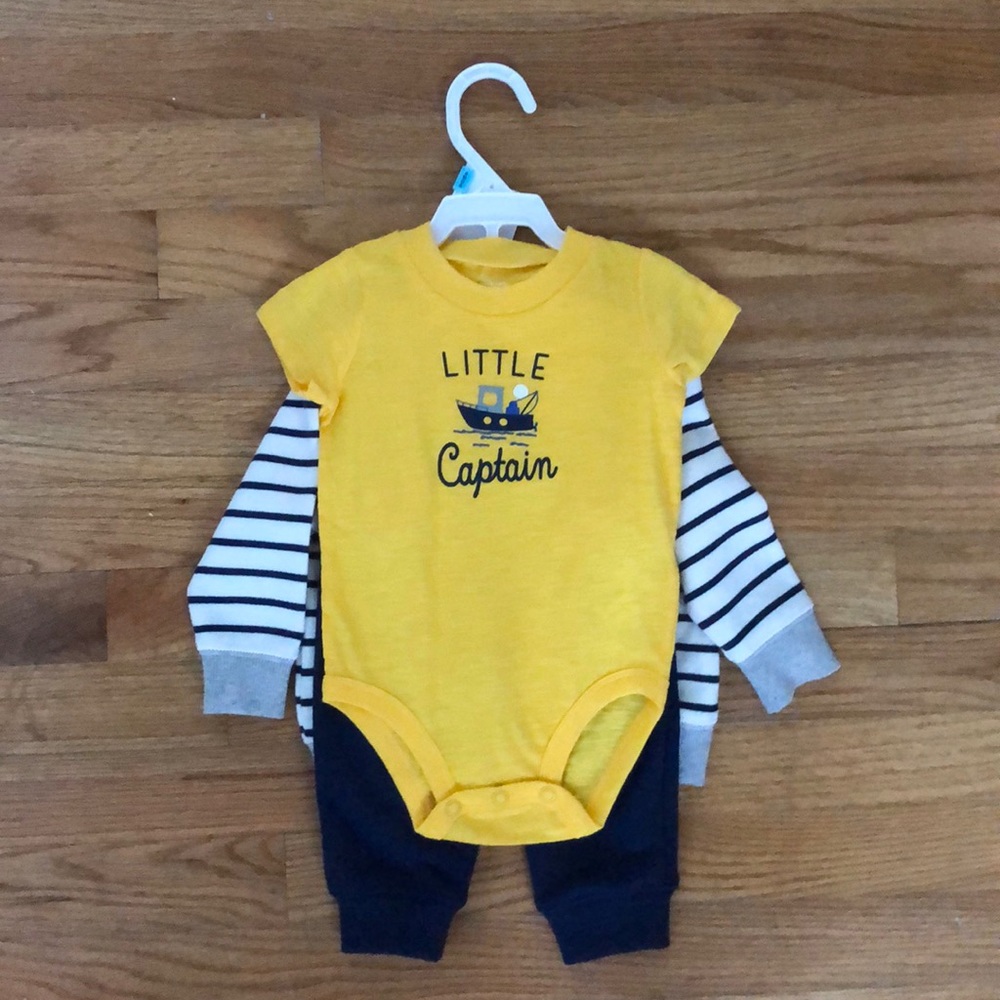 Baby boy three piece set